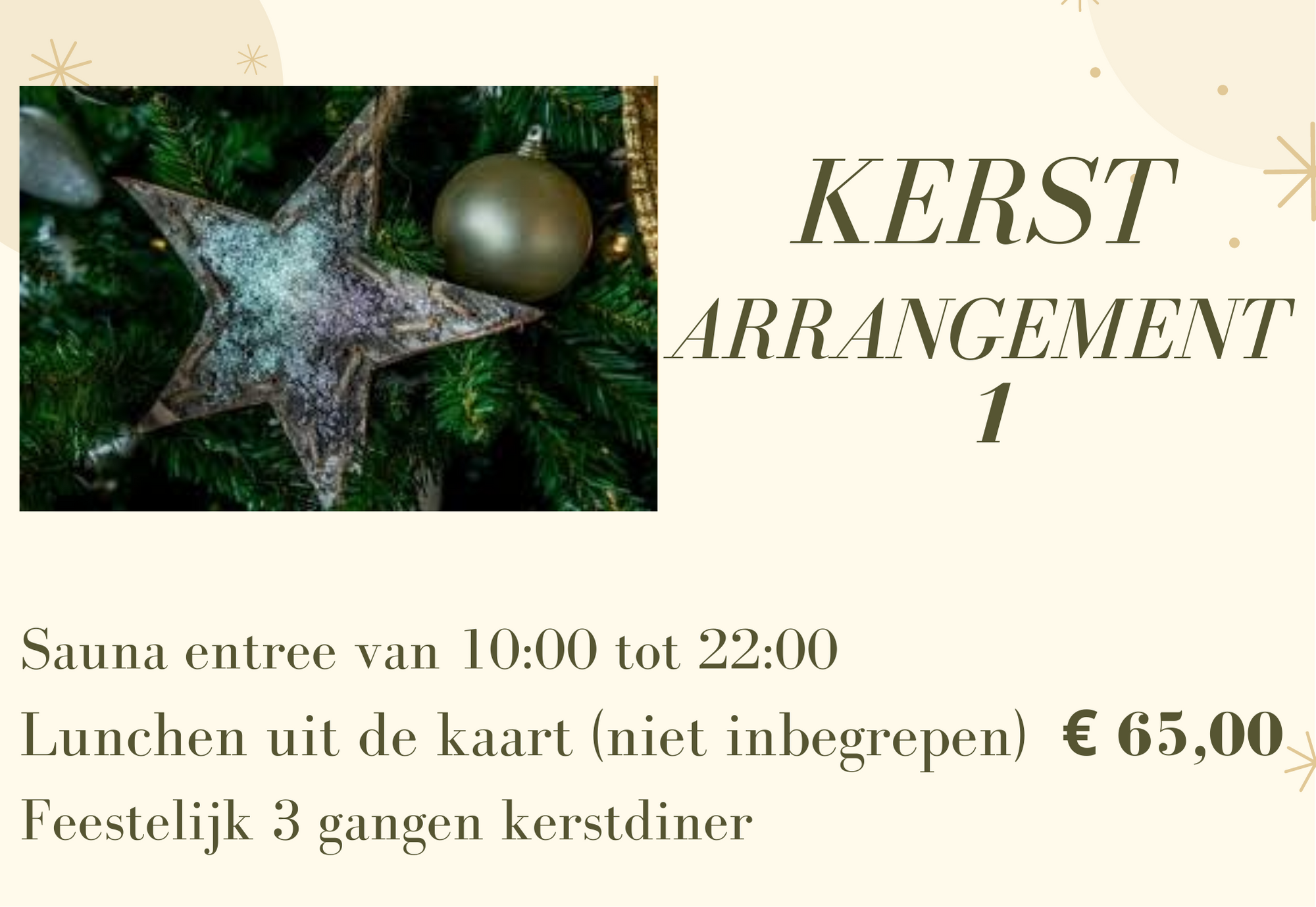 Kerstarrangement 1